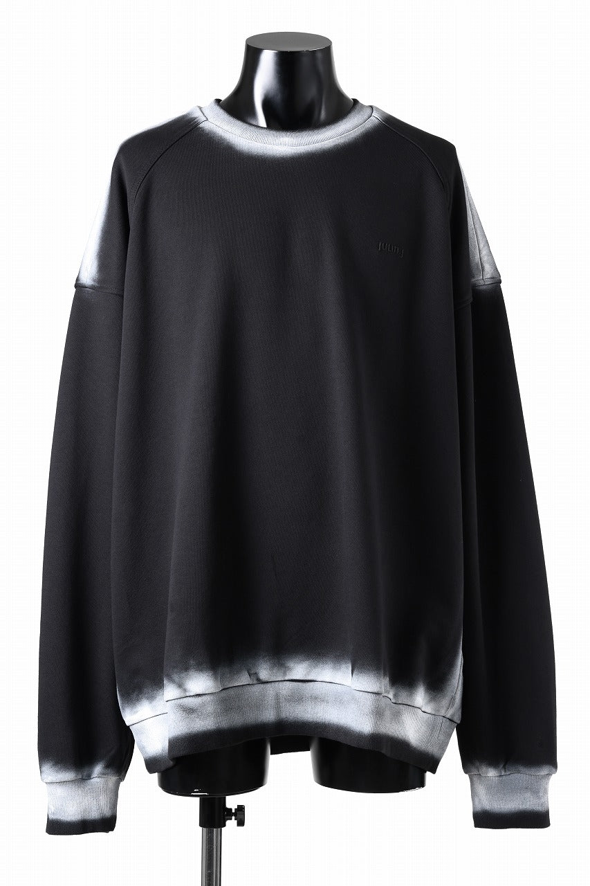 Juun.J Painter Dyed Sweatshirts (BLACK)