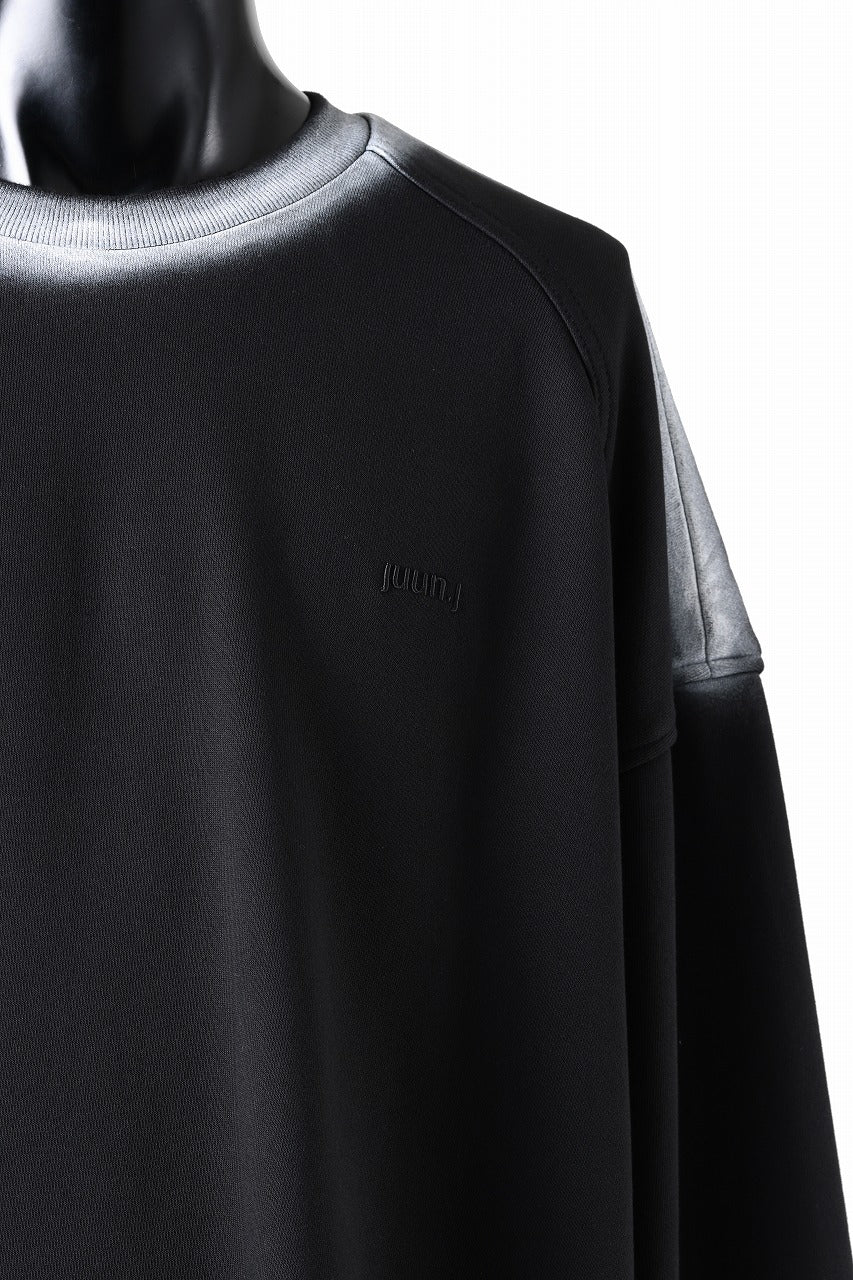 Juun.J Painter Dyed Sweatshirts (BLACK)