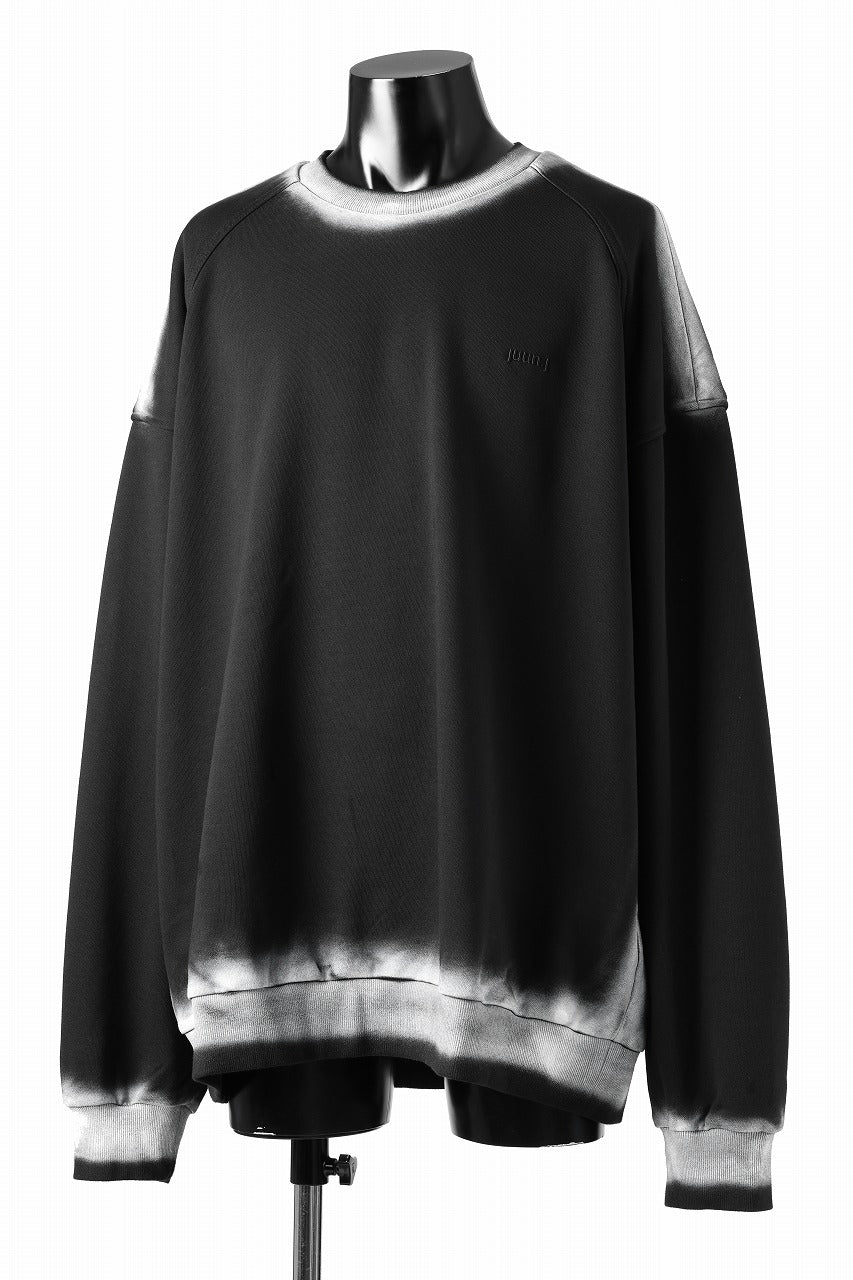 Juun.J Painter Dyed Sweatshirts (BLACK)