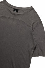 画像をギャラリービューアに読み込む, thom/krom SMOOTH FIT T-SHIRT / VISCOSE LINEN JERSEY (ROCK)