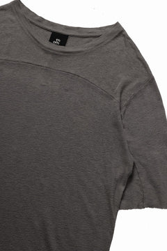 画像をギャラリービューアに読み込む, thom/krom SMOOTH FIT T-SHIRT / VISCOSE LINEN JERSEY (ROCK)