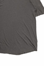画像をギャラリービューアに読み込む, thom/krom SMOOTH FIT T-SHIRT / VISCOSE LINEN JERSEY (ROCK)
