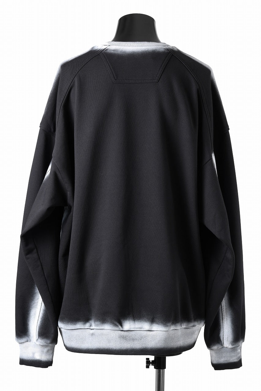 Juun.J Painter Dyed Sweatshirts (BLACK)