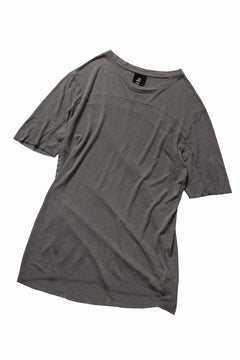 画像をギャラリービューアに読み込む, thom/krom SMOOTH FIT T-SHIRT / VISCOSE LINEN JERSEY (ROCK)