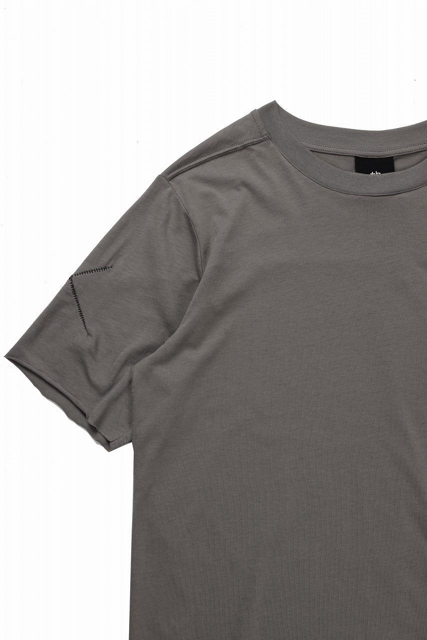 画像をギャラリービューアに読み込む, thom/krom STITCHING BASIC FIT T-SHIRT / SILKY COTTON JERSEY (ROCK)