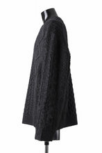 Load image into Gallery viewer, Juun.J Mixed Cabel Sweater (BLACK)