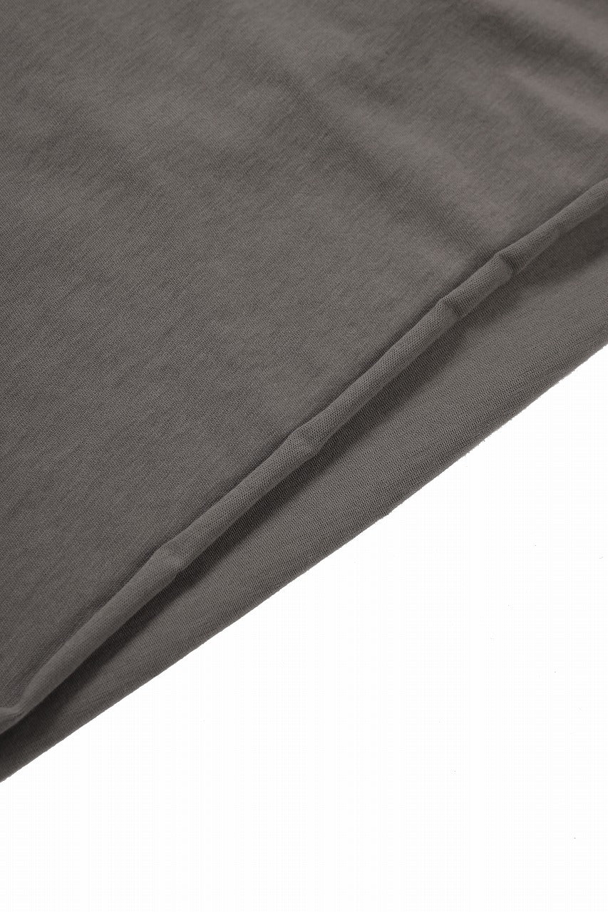 画像をギャラリービューアに読み込む, thom/krom STITCHING BASIC FIT T-SHIRT / SILKY COTTON JERSEY (ROCK)