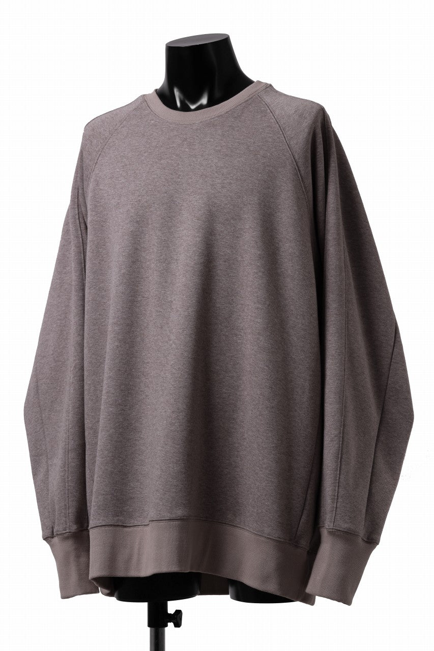 A.F ARTEFACT BOMBERHEAT® DOLMAN PULLOVER TOPS (BROWN)