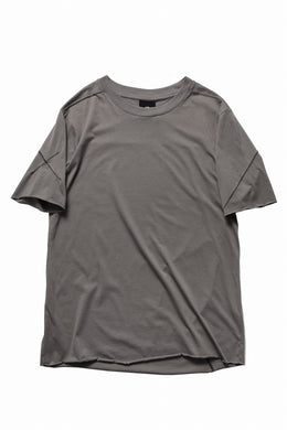 thom/krom STITCHING BASIC FIT T-SHIRT / SILKY COTTON JERSEY (ROCK)