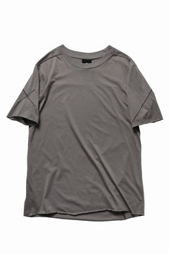 画像をギャラリービューアに読み込む, thom/krom STITCHING BASIC FIT T-SHIRT / SILKY COTTON JERSEY (ROCK)