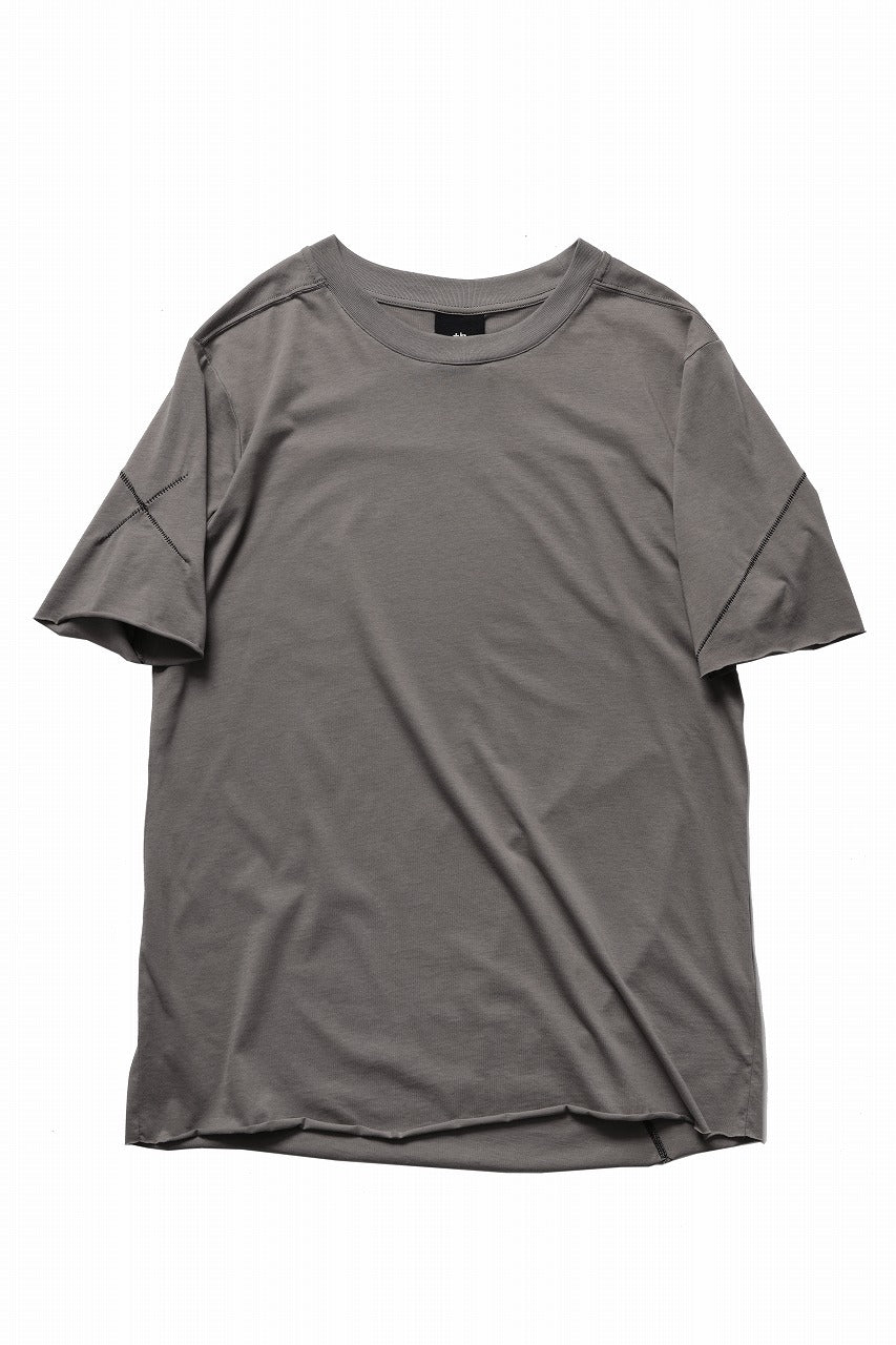 画像をギャラリービューアに読み込む, thom/krom STITCHING BASIC FIT T-SHIRT / SILKY COTTON JERSEY (ROCK)