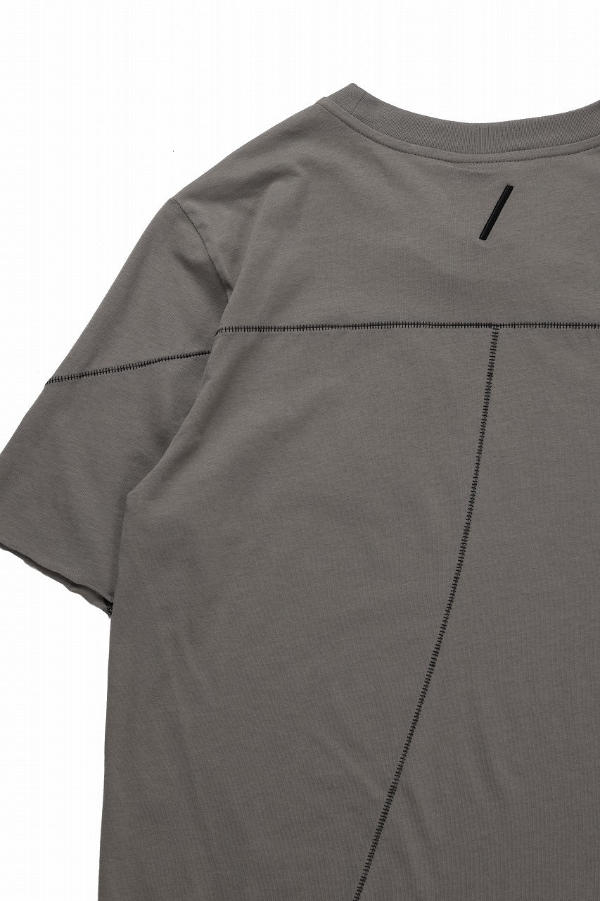 画像をギャラリービューアに読み込む, thom/krom STITCHING BASIC FIT T-SHIRT / SILKY COTTON JERSEY (ROCK)
