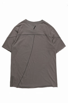 画像をギャラリービューアに読み込む, thom/krom STITCHING BASIC FIT T-SHIRT / SILKY COTTON JERSEY (ROCK)