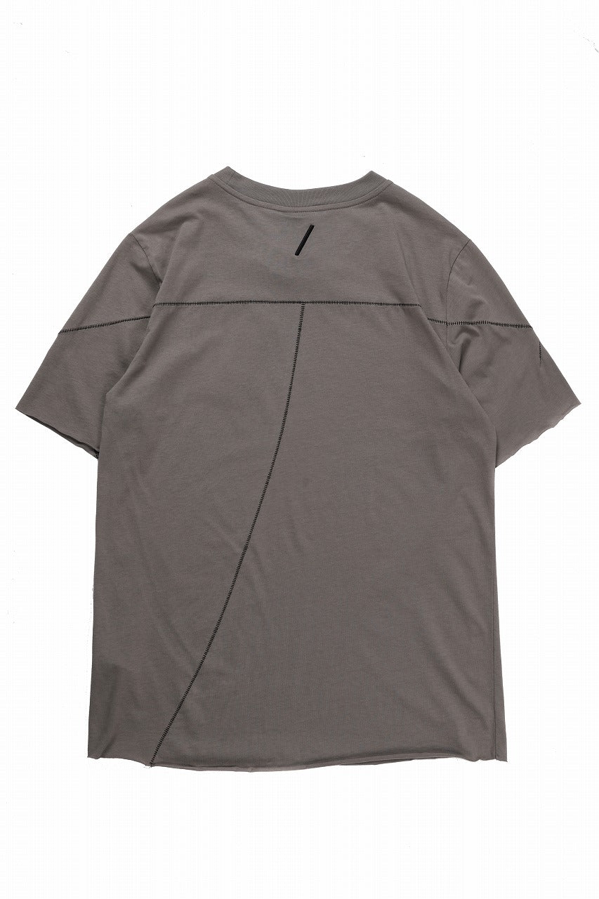 画像をギャラリービューアに読み込む, thom/krom STITCHING BASIC FIT T-SHIRT / SILKY COTTON JERSEY (ROCK)