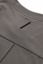 画像をギャラリービューアに読み込む, thom/krom STITCHING BASIC FIT T-SHIRT / SILKY COTTON JERSEY (ROCK)