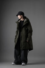 画像をギャラリービューアに読み込む, Ten c CYCLONE PARKA / GARMENT DYED OJJ (DARK GREEN)