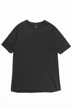画像をギャラリービューアに読み込む, thom/krom STITCHING BASIC FIT T-SHIRT / SILKY COTTON JERSEY (BLACK)