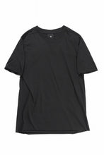 画像をギャラリービューアに読み込む, thom/krom STITCHING BASIC FIT T-SHIRT / SILKY COTTON JERSEY (BLACK)