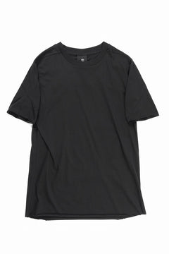 画像をギャラリービューアに読み込む, thom/krom STITCHING BASIC FIT T-SHIRT / SILKY COTTON JERSEY (BLACK)
