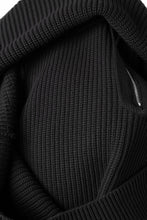 画像をギャラリービューアに読み込む, Juun.J Half Zip-up Pullover Sweater (BLACK)