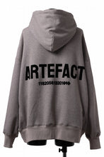 画像をギャラリービューアに読み込む, A.F ARTEFACT BOMBERHEAT® BACK LOGO HOODIE (BROWN)