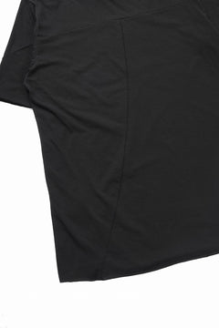 画像をギャラリービューアに読み込む, thom/krom STITCHING BASIC FIT T-SHIRT / SILKY COTTON JERSEY (BLACK)