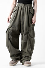 画像をギャラリービューアに読み込む, entire studios HEAVY GOCAR SWEAT PANTS (MILITARY)