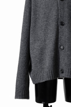 Load image into Gallery viewer, Juun.J Button Collar Cardigan (GREY)