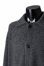 Load image into Gallery viewer, Juun.J Button Collar Cardigan (GREY)