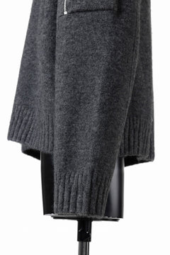 Load image into Gallery viewer, Juun.J Button Collar Cardigan (GREY)