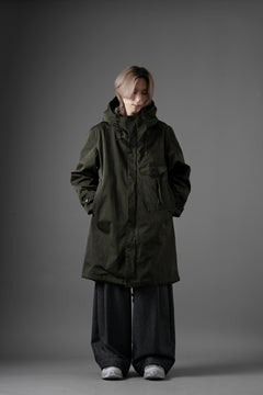 画像をギャラリービューアに読み込む, Ten c CYCLONE PARKA / GARMENT DYED OJJ (DARK GREEN)