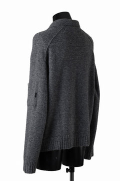 Load image into Gallery viewer, Juun.J Button Collar Cardigan (GREY)