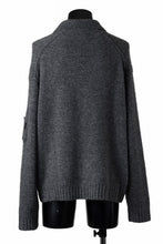 Load image into Gallery viewer, Juun.J Button Collar Cardigan (GREY)