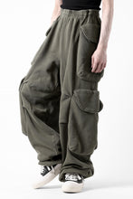 画像をギャラリービューアに読み込む, entire studios HEAVY GOCAR SWEAT PANTS (MILITARY)