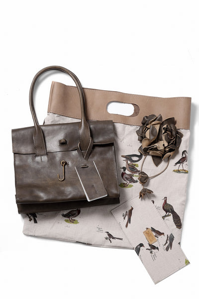 Aleksandr Manamis x tagliovivo DR.BAG(L) / Horse Leather (Olive)