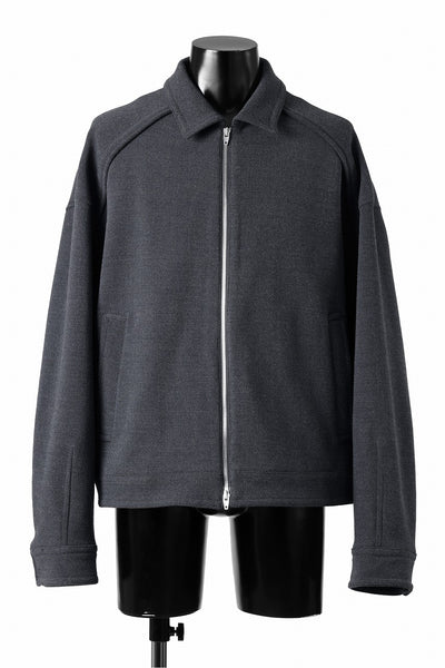 Juun.J Wool Harrington Jacket (GREY)