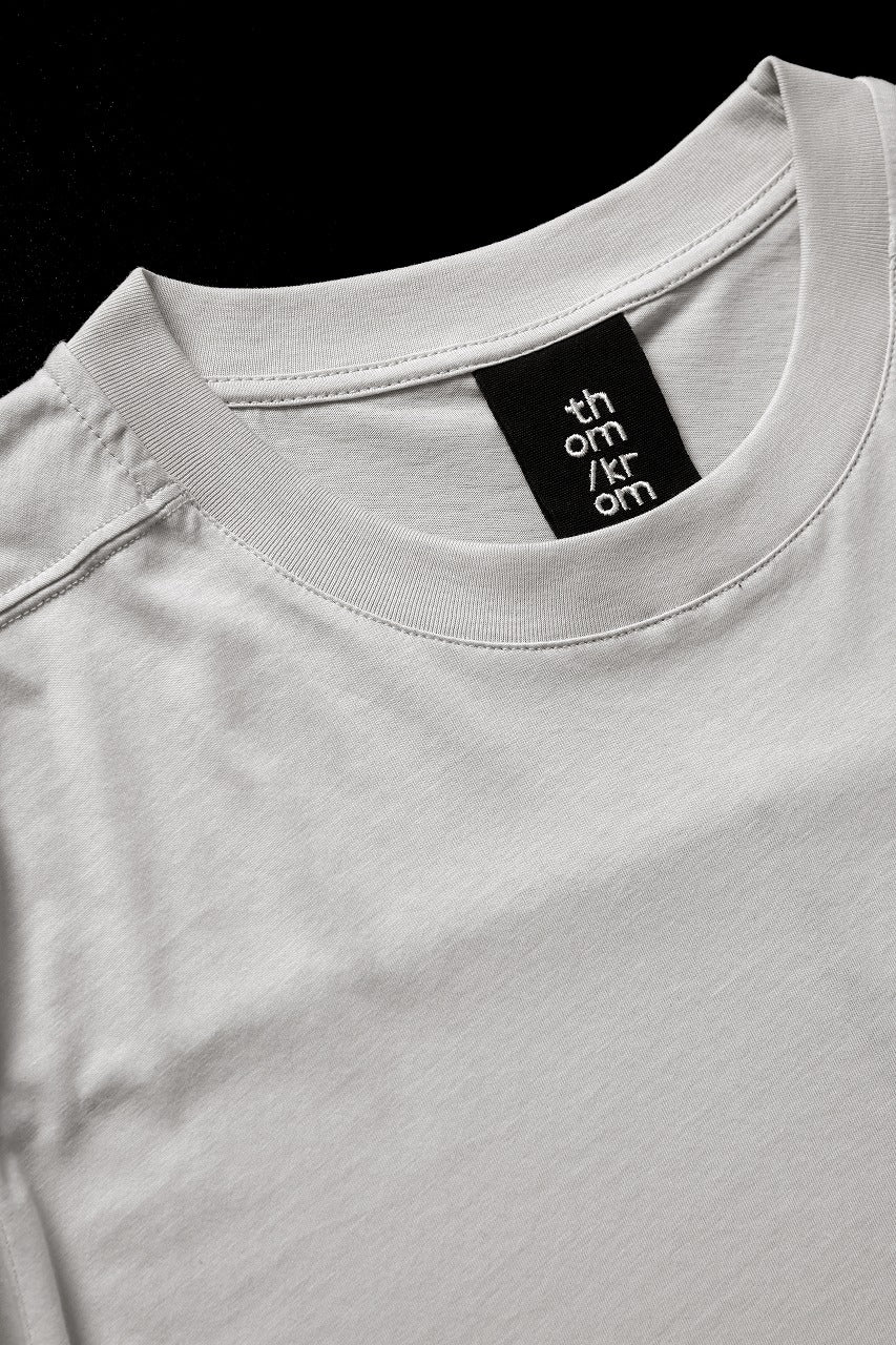 画像をギャラリービューアに読み込む, thom/krom STITCHING BASIC FIT T-SHIRT / SILKY COTTON JERSEY (DUNE)