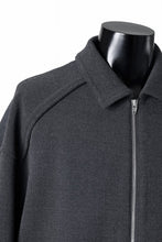 画像をギャラリービューアに読み込む, Juun.J Wool Harrington Jacket (GREY)