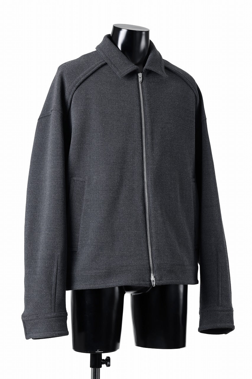 Juun.J Wool Harrington Jacket (GREY)