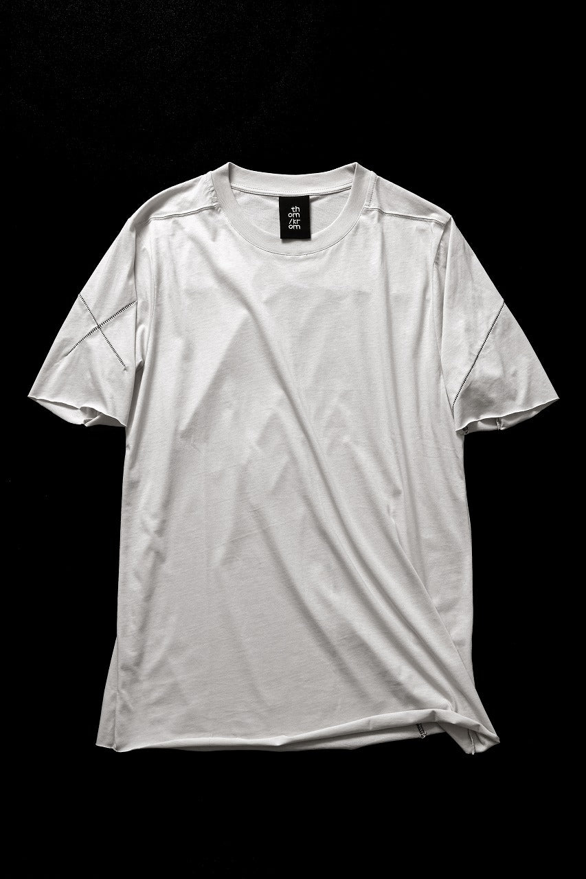 画像をギャラリービューアに読み込む, thom/krom STITCHING BASIC FIT T-SHIRT / SILKY COTTON JERSEY (DUNE)