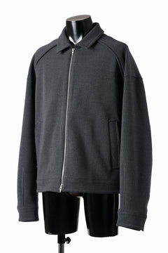 画像をギャラリービューアに読み込む, Juun.J Wool Harrington Jacket (GREY)