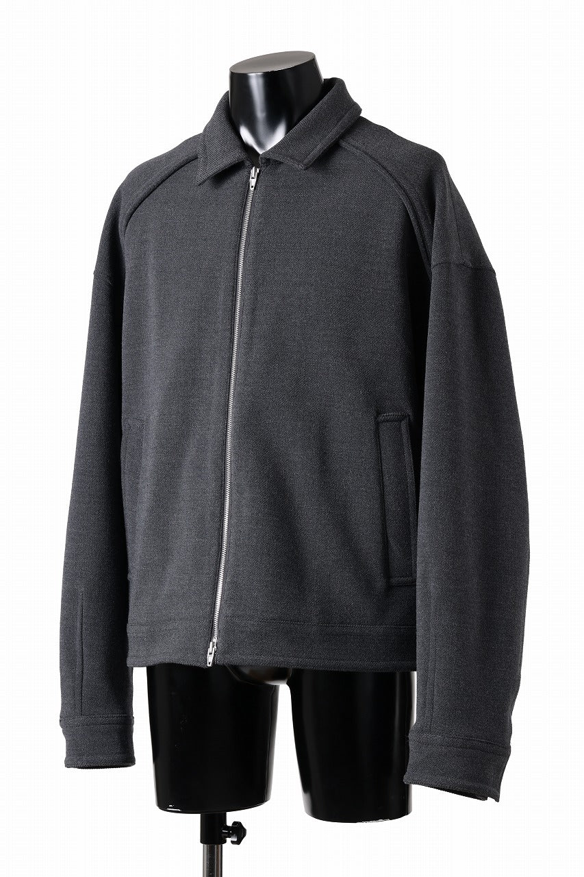 Load image into Gallery viewer, Juun.J Wool Harrington Jacket (GREY)