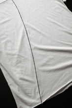 画像をギャラリービューアに読み込む, thom/krom STITCHING BASIC FIT T-SHIRT / SILKY COTTON JERSEY (DUNE)