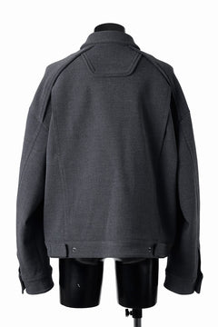 Load image into Gallery viewer, Juun.J Wool Harrington Jacket (GREY)