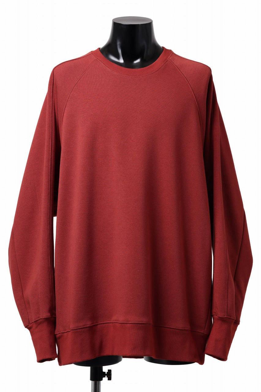 A.F ARTEFACT BOMBERHEAT® DOLMAN PULLOVER TOPS (ORANGE)