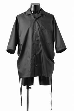 Load image into Gallery viewer, D-VEC FISHNET DOBBY S/S SHIRT / WR REAMIDE® (NIGHT SEA BLACK)
