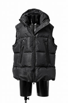 画像をギャラリービューアに読み込む, Y-3 Yohji Yamamoto GRAPHICS PUFFER VEST / PERTEX® (BLACK)