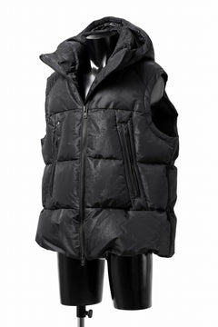 画像をギャラリービューアに読み込む, Y-3 Yohji Yamamoto GRAPHICS PUFFER VEST / PERTEX® (BLACK)