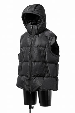 画像をギャラリービューアに読み込む, Y-3 Yohji Yamamoto GRAPHICS PUFFER VEST / PERTEX® (BLACK)