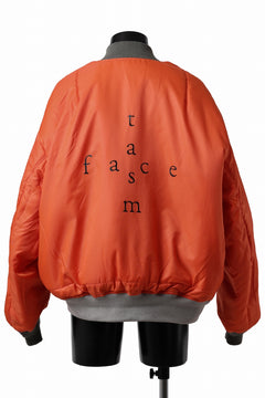 Load image into Gallery viewer, FACETASM×AVIREX PATCHED MA-1 JACKET (GRAY x KHAKI)